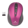 NGS - Evo Mute Wireless Optical mouse with Silent Buttons - Ασύρματο Αθόρυβο Επαναφορτιζόμενο Ποντίκι σε Μωβ χρώμα