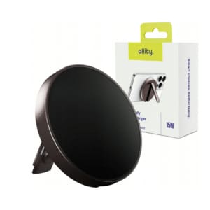 Ασύρματος φορτιστής Allity AWC-210-15WMS 15W γραφίτης 2σε1