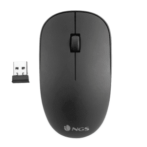 NGS - Easy Alpha Wireless Optical Mouse - Ασύρματο  Ποντίκι σε Μαύρο χρώμα