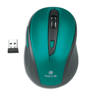 NGS - Evo Mute Wireless Optical mouse with Silent Buttons - Ασύρματο Αθόρυβο Επαναφορτιζόμενο Ποντίκι σε Μπλε χρώμα