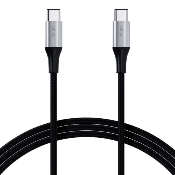 Καλώδιο Allity AUC-01 USB-c - USB-c 1,0 m 100W μαύρο