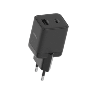 Φορτιστής τοίχου Allity GaN PD QC ATC-01-30WAC 1x USB-c 1x USB-a 30W μαύρος