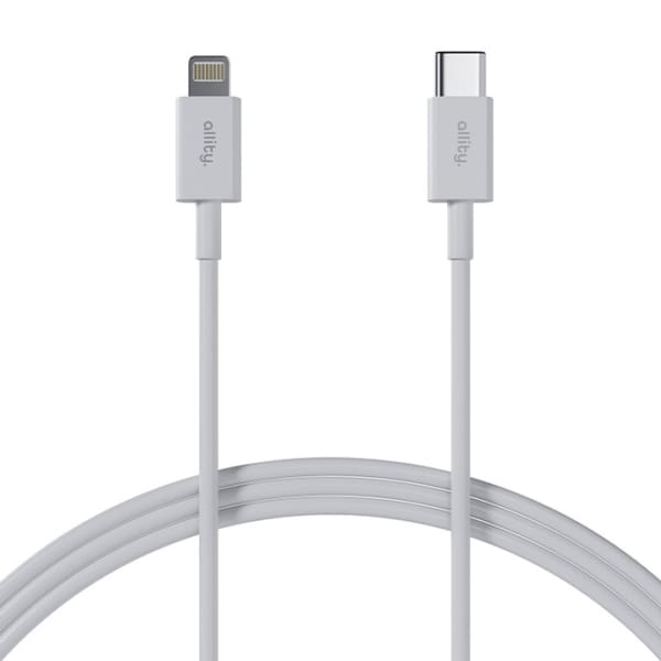 Καλώδιο Allity AUC-03 USB-C - lightning 2,0 m 27W λευκό
