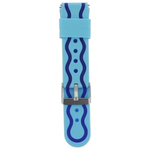 Forever WiFi kids See Me KW-300 Silicone strap - Ανταλλατικό λουράκι σιλικόνης σε μπλε χρώμα