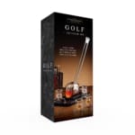 Connoisseur Creations Golf Decanter Set — Σετ Καράφα & Ποτήρια Golf – Καράφα Μοτίβο Club με 4 Ποτήρια σε σχέδιο Μπάλας