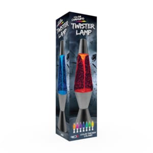 RED5 Colour Changing Twister Lamp Φωτιστικό LED που παράγει υπνωτιστικό θέαμα