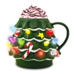 mm LED Christmas Tree Mug – Φωτιζόμενη Χριστουγεννιάτικη Κούπα (200 ml)