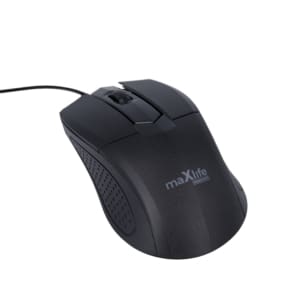 Maxlife - Home Office MXHM-01 Optical mouse 1000 DPI 1,2m - Black