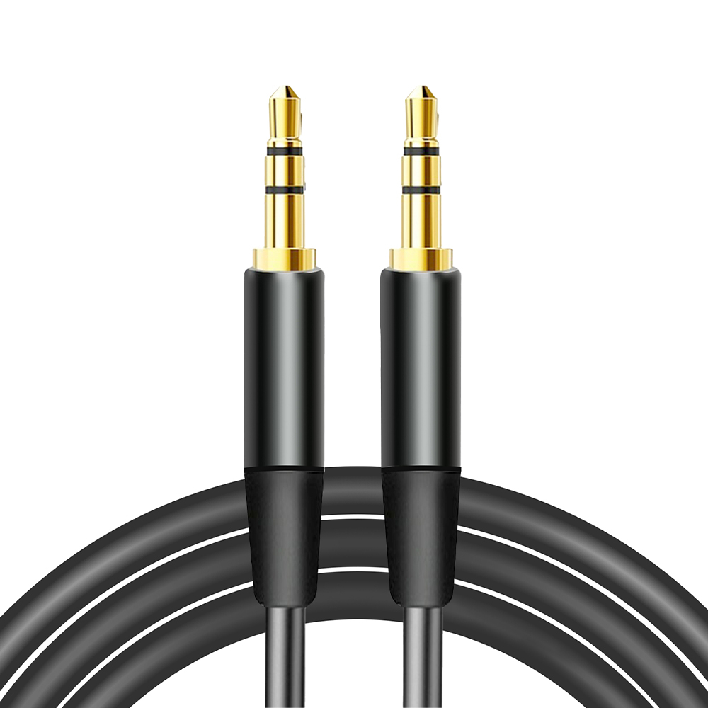 Maxlife - Jack 3.5mm to Jack 3.5mm Audio Cable - Black