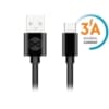 Forever - USB to USB-C Cable 3A 1m - Black