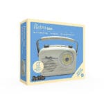 RED5 - Επαναφορτιζόμενο Retro ραδιόφωνο με Bluetooth σε κρεμ χρώμα