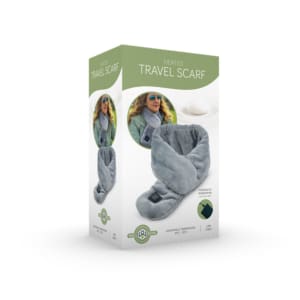 Wellness & Self Care – Heated Travel Scarf - Θερμαινόμενο Κασκόλ Λαιμού με Τροφοδοσία USB & 3 Επίπεδα Θερμοκρασίας