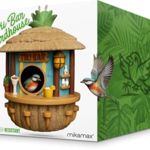 MikaMax Tiki Bar Birdhouse – Εξωτική Φωλιά Πουλιών