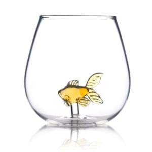 Mikamax Goldfish In a Glass – Ποτήρι με Χρυσόψαρο στο Εσωτερικό του