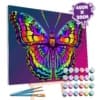 Splat Planet Σετ Ζωγραφικής με Αριθμούς “Butterfly” σε Καμβά με Τελάρο 30x40cm