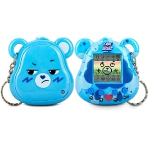 ThumbsUp! - Care Bears Digital Pet (Grumpy Bear) Καταπληκτικό ρετρό ηλεκτρονικό παιχνίδι κατοικίδιο σε σχήμα μπρελόκ
