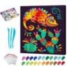 Splat Planet Σετ "Ζωγραφικής" με Πηλό "Fiesta Fiesta" σε Καμβά 30x30cm