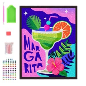 Splat Planet Σετ Diamond Painting "Margarita" σε Καμβά με Τελάρο 30x40cm