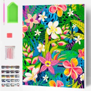 Splat Planet Σετ Diamond Painting "Summer Vibes" σε Καμβά με Τελάρο 30x40cm