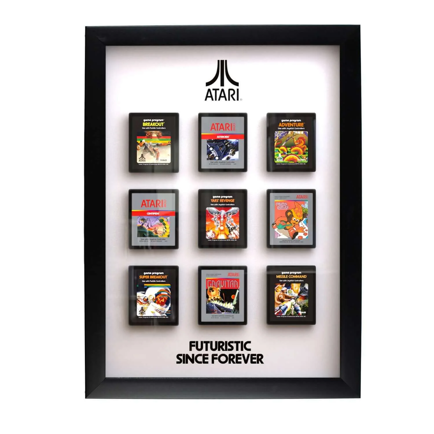 ThumbsUp! - Official Atari Cartridge Wall Art - Εντυπωσιακό ρετρό διακοσμητικό τοίχου σε σχήμα κασέτας