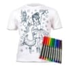 Splat Planet Πλενόμενο T-Shirt Ζωγραφικής “Unicorn Ballerina” με Μαρκαδόρους (5-6 Ετών)