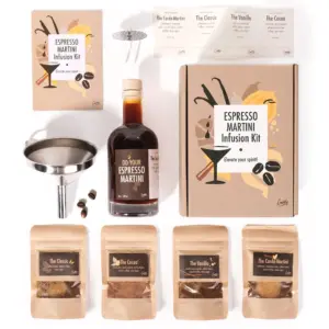 Craftly – Espresso Martini Infusion Set – Δημιουργήστε το Τέλειο Κοκτέιλ