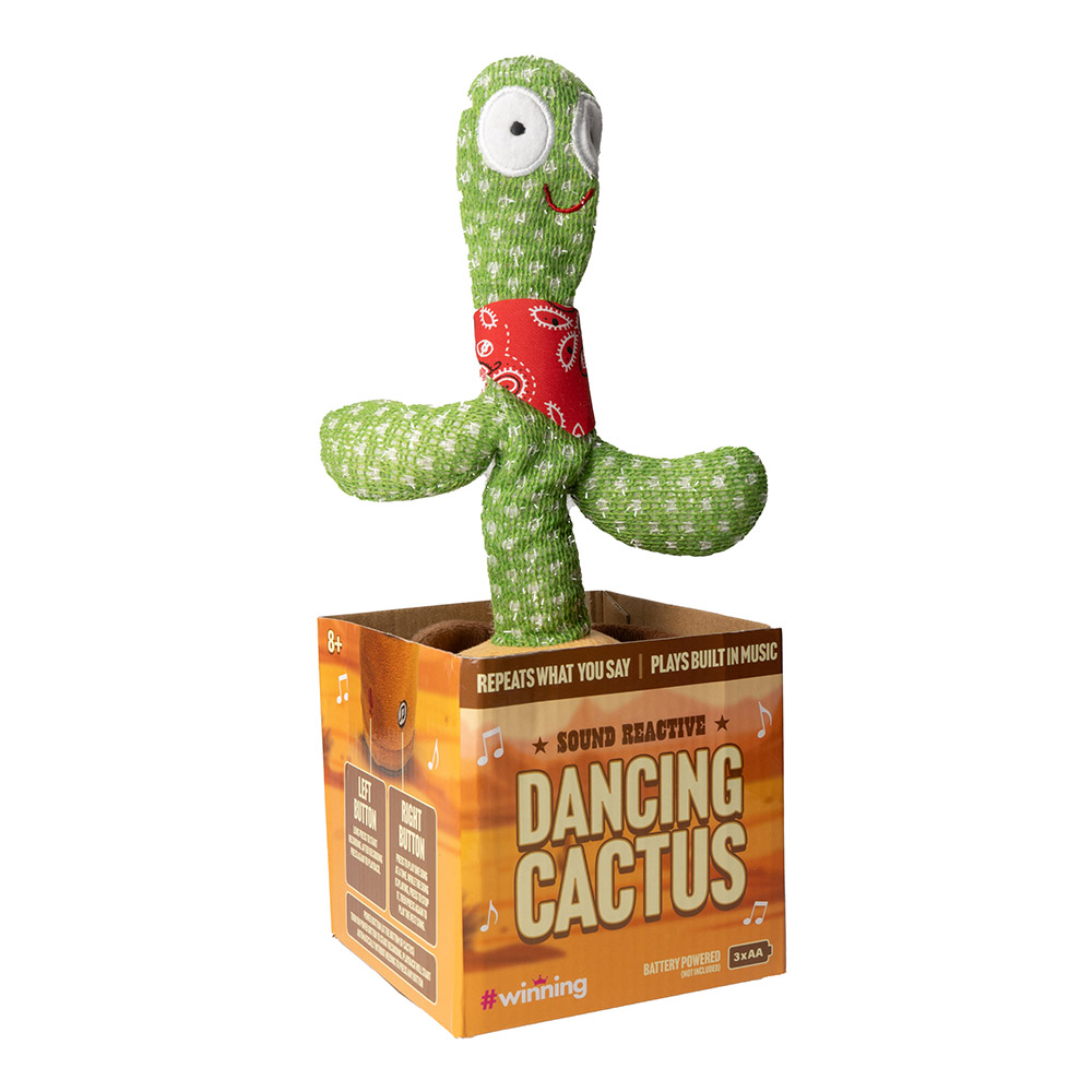 Winning – Dancing Cactus – Διαδραστικός Κάκτος που Χορεύει