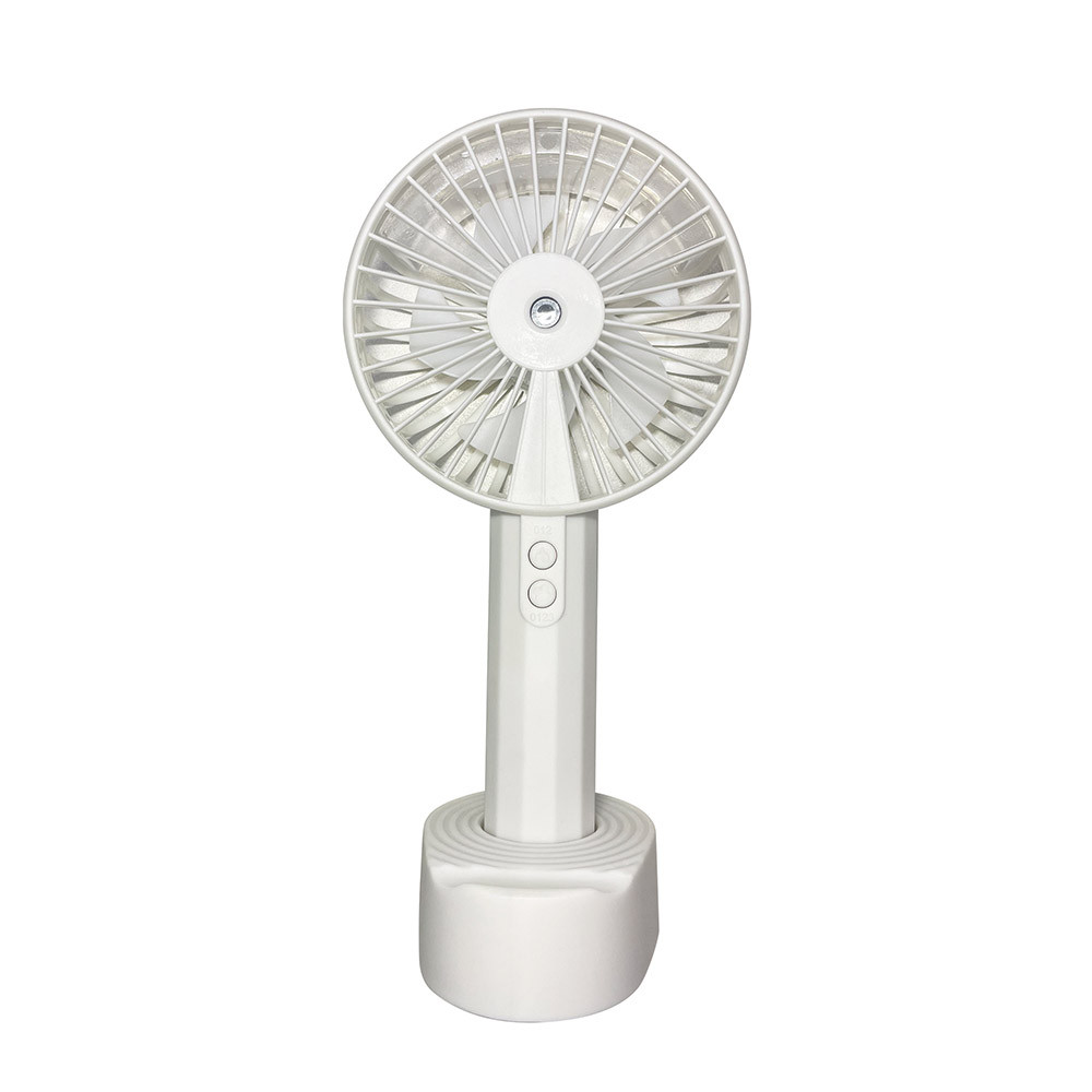 BeCool! Rechargeable Mist Fan – Επαναφορτιζόμενος Ανεμιστήρας με Ψεκασμό Νερού (Λευκός)
