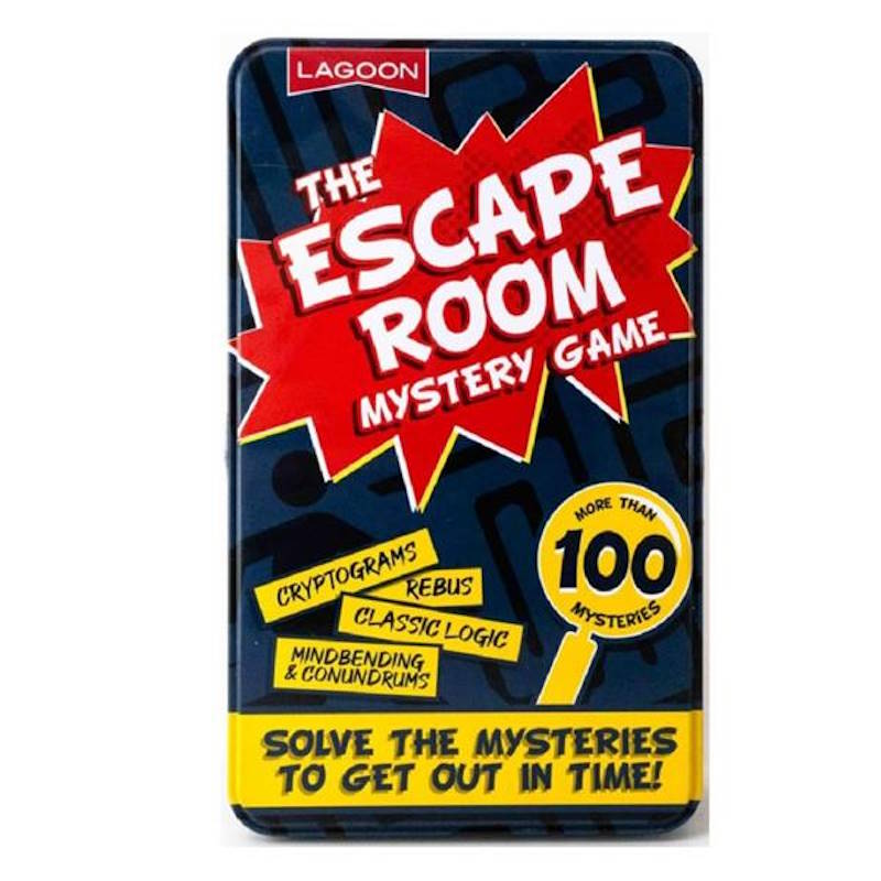 University Games – Επιτραπέζιο Παιχνίδι The Escape Room Mystery Game in a Tin (English)