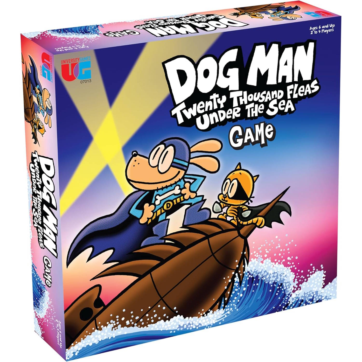University Games – Επιτραπέζιο Παιχνίδι Dog Man: Twenty Thousand Fleas Under the Sea (English)