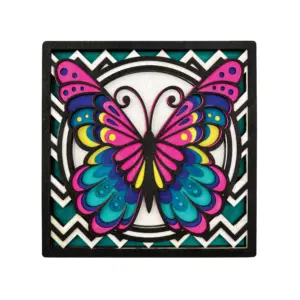 Splat Planet Ξύλινο Σετ Χειροτεχνίας “Butterfly Wood Art” 25x25cm