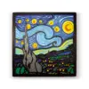 Splat Planet Ξύλινο Σετ Χειροτεχνίας “Starry Night Wood Art” 25x25cm