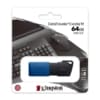 Kingston DataTraveler Exodia M DTXM 64GB Portable USB-A - 64GB (Blue/Black)