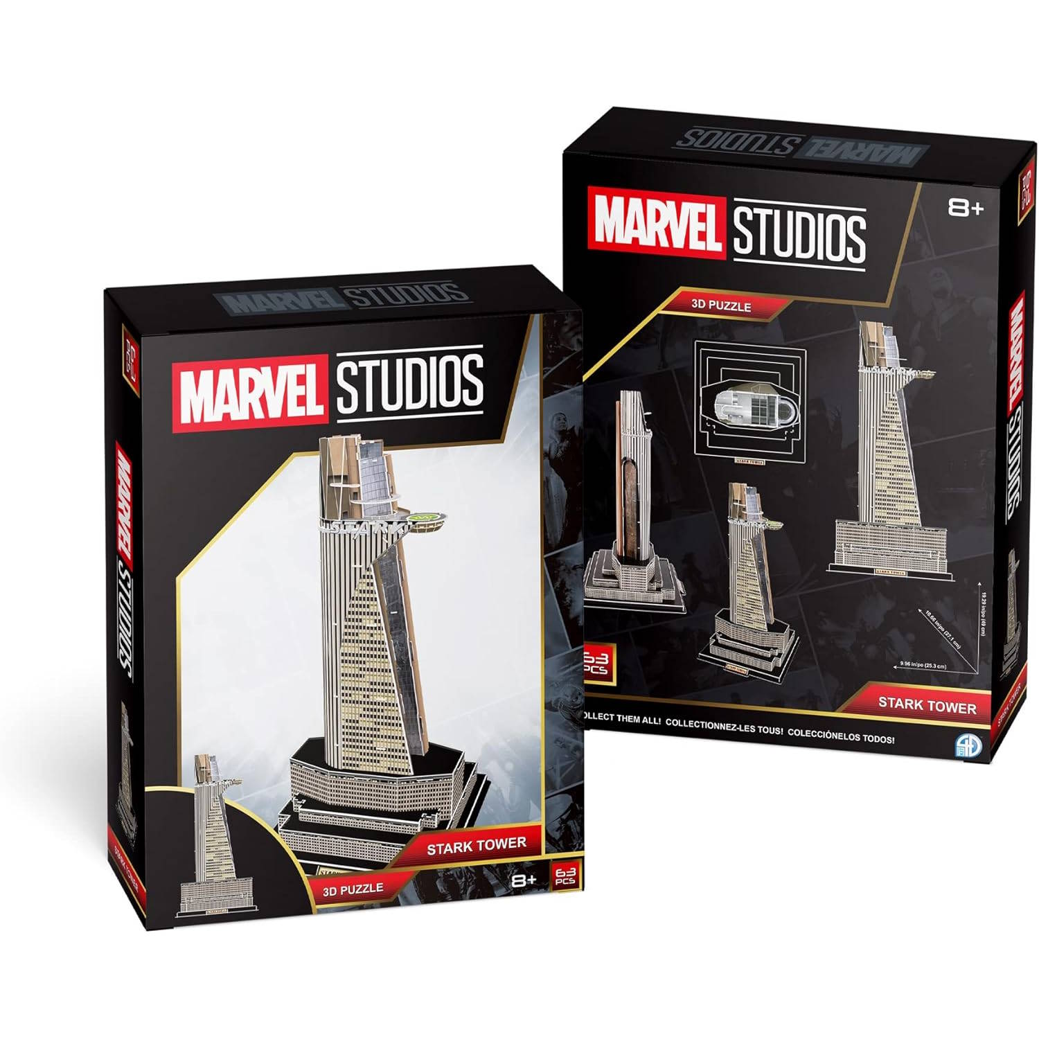 University Games - 3D Παζλ Marvel Studios: Πύργος Stark (Stark Tower)