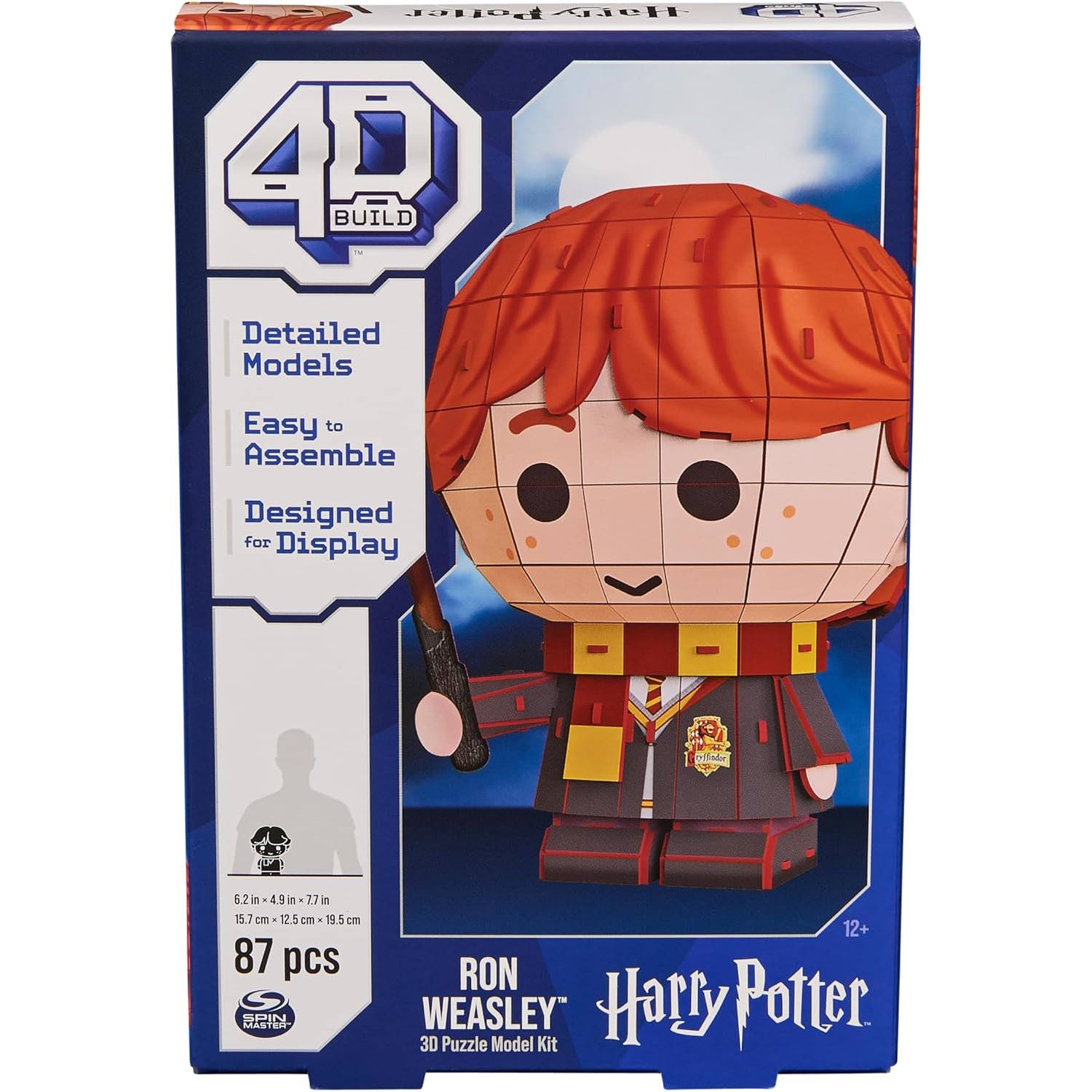 University Games - 4D Build Harry Potter: Ρον Ουέσλι Chibi 3D Puzzle (English)