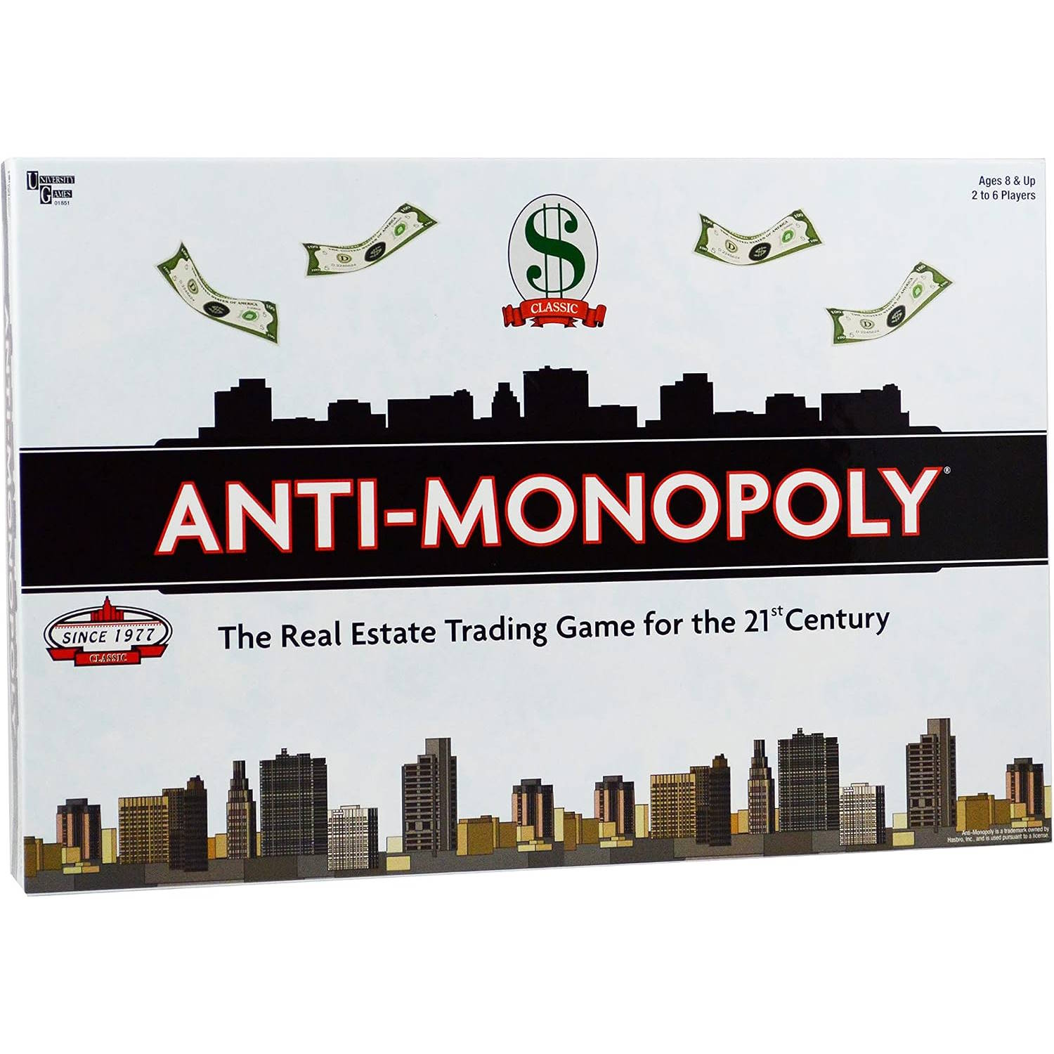 University Games - Επιτραπέζιο Παιχνίδι Anti-Monopoly (English)