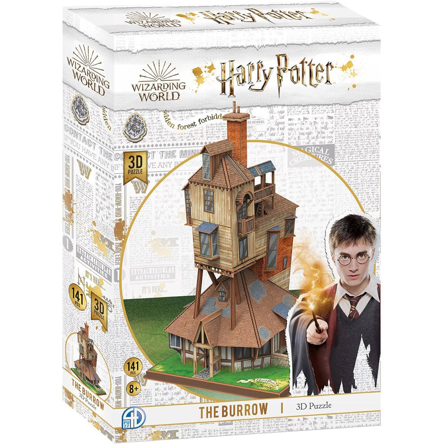 University Games - 3D Παζλ Harry Potter: Το Λαγούμι (The Burrow)
