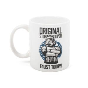 Λευκή κούπα Original Stormtrooper Enlist Today 300ml