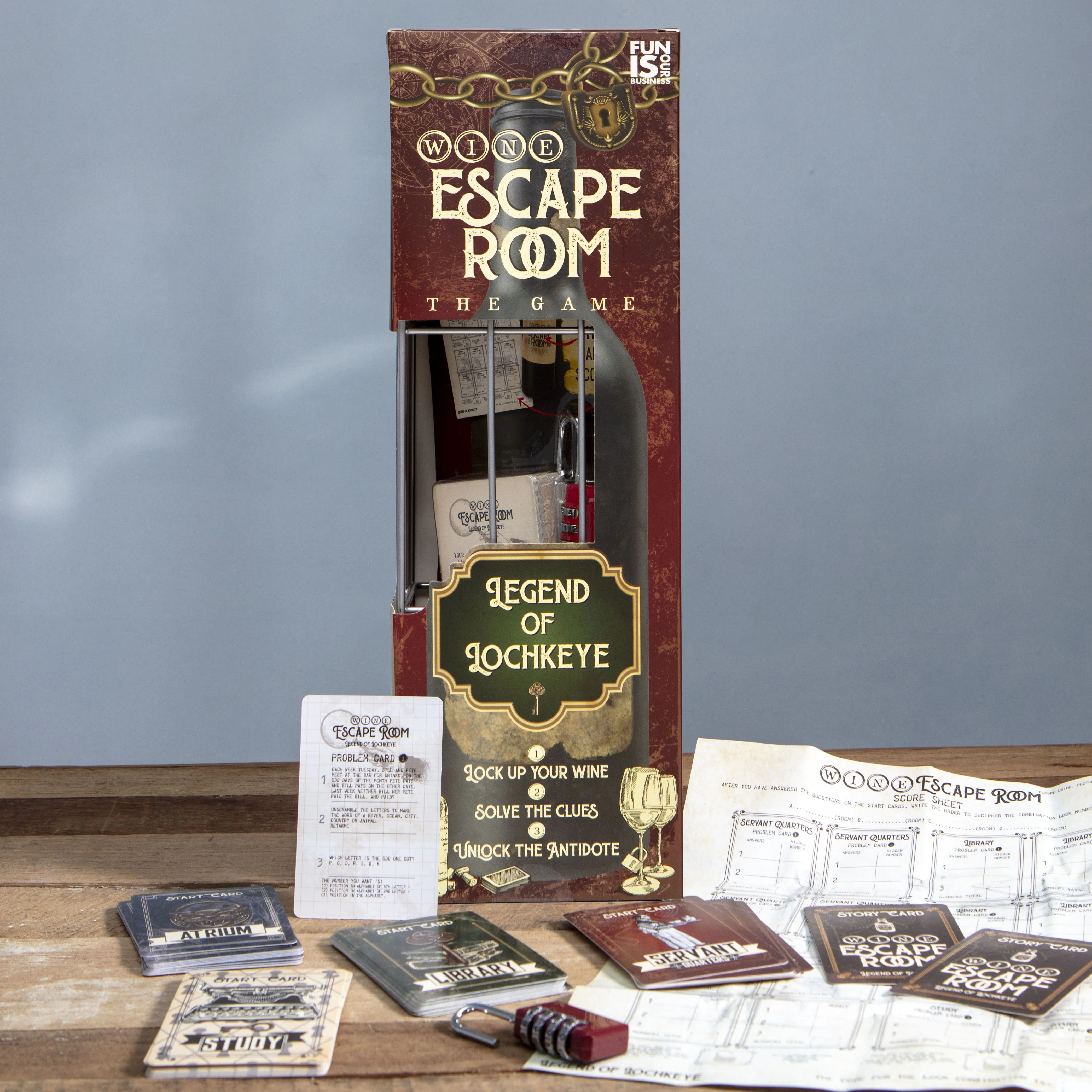 Boxer Gifts Παιχνίδι Γρίφων Wine Escape Room Legend of Lochleye (GA3058)