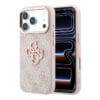 Guess 4G & Big Resin Logo Case for iPhone 18 Pro / 17 Pro – Pink – Θήκη Προστασίας για iPhone 18 Pro / 17 Pro σε Ροζ Χρώμα