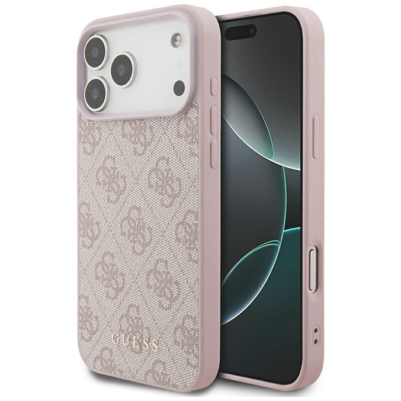 Guess 4G Classic Case for iPhone 18 Pro Max / 17 Pro Max – Pink – Θήκη Προστασίας για iPhone 18 Pro Max / 17 Pro Max σε Ροζ Χρώμα