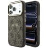 Guess Embossed 4G Classic MagSafe Case for iPhone 18 Pro / 17 Pro – Brown – Θήκη Προστασίας για iPhone 18 Pro / 17 Pro σε Καφέ Χρώμα