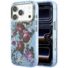 Guess IML Glitter Blossom Roses Case for iPhone 18 Pro / 17 Pro – Glitter Blue – Θήκη Προστασίας για iPhone 18 Pro / 17 Pro σε Μπλε Glitter Χρώμα