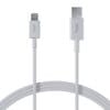 Καλώδιο Allity AUC-03 USB-A προς USB-C 1.0m 3A λευκό