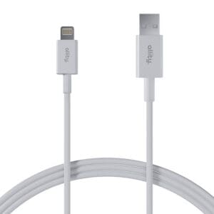 Καλώδιο Allity AUC-03 USB-A προς USB-C 1.0m 3A λευκό
