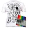 Splat Planet Πλενόμενο T-Shirt Ζωγραφικής "Butterflies" με Μαρκαδόρους (5-6 Ετών)