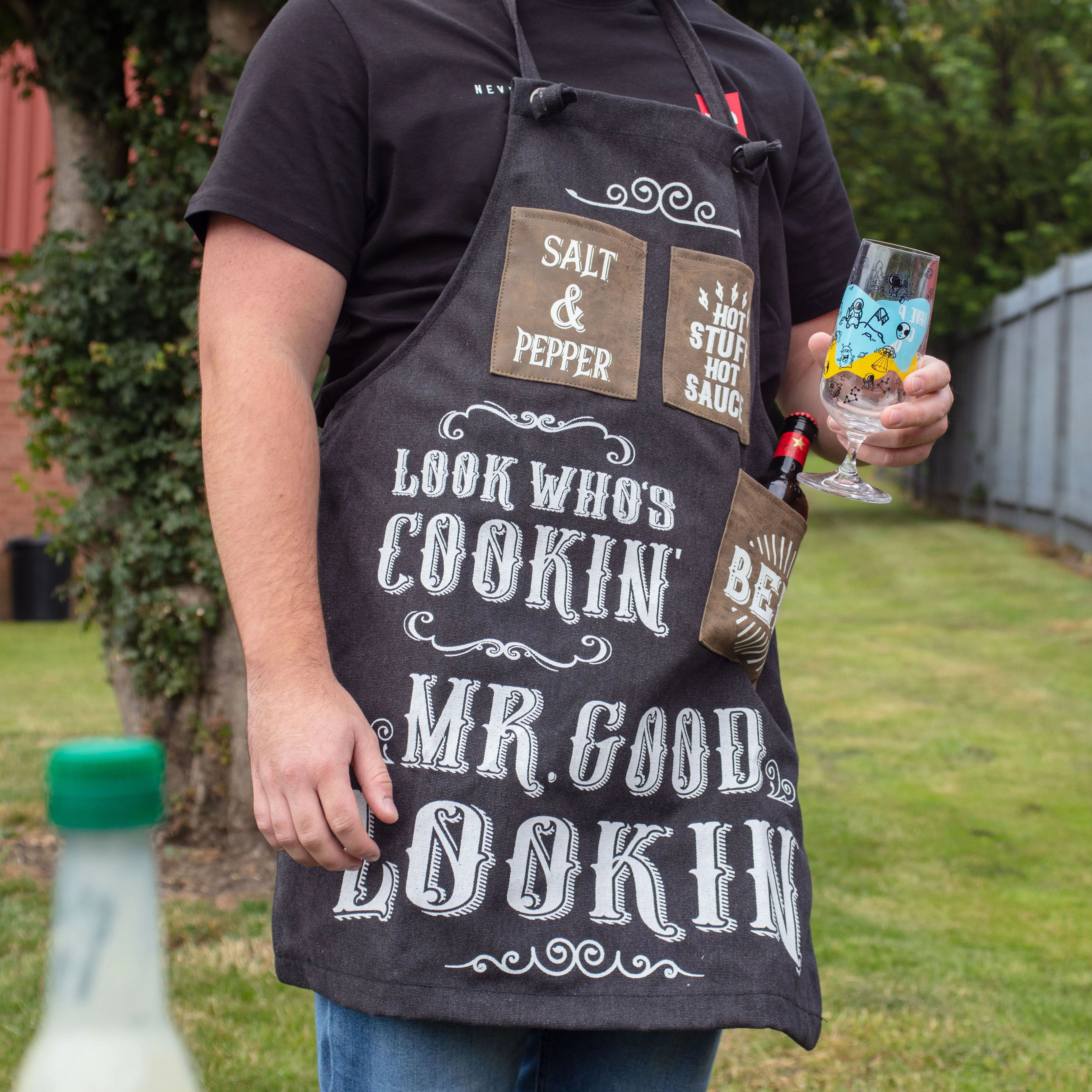 Boxer Gifts Mr Good Lookin' Apron (CO1012)