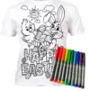 Splat Planet Πλενόμενο T-Shirt Ζωγραφικής "Easter" με Μαρκαδόρους (5-6 Ετών)