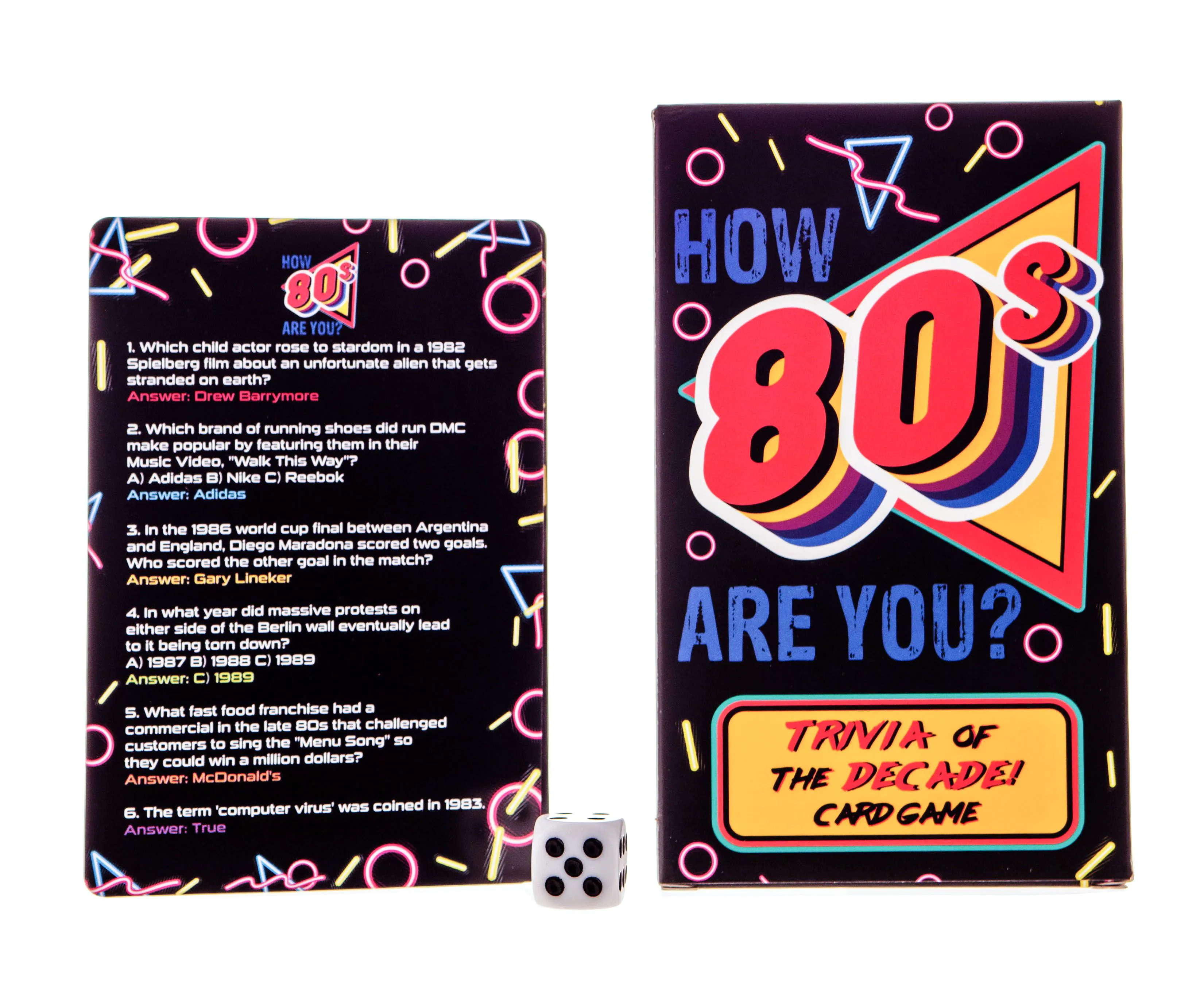 Boxer Gifts Επιτραπέζιο Παιχνίδι How 80s Are You? 80s Trivia Cards (GA3112)