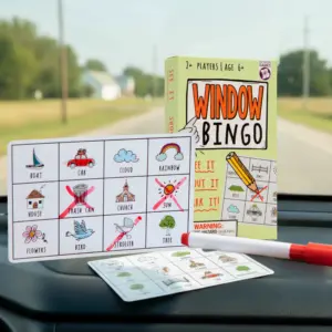 Boxer Gifts Παιχνίδι Ταξιδιού Window Bingo (GA3174)